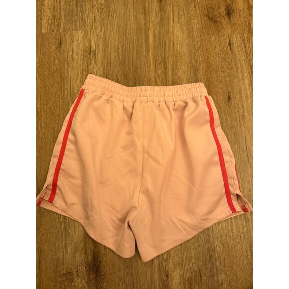 Adidas Men's Pink Shorts with Red Accents - Picture 4 of 4